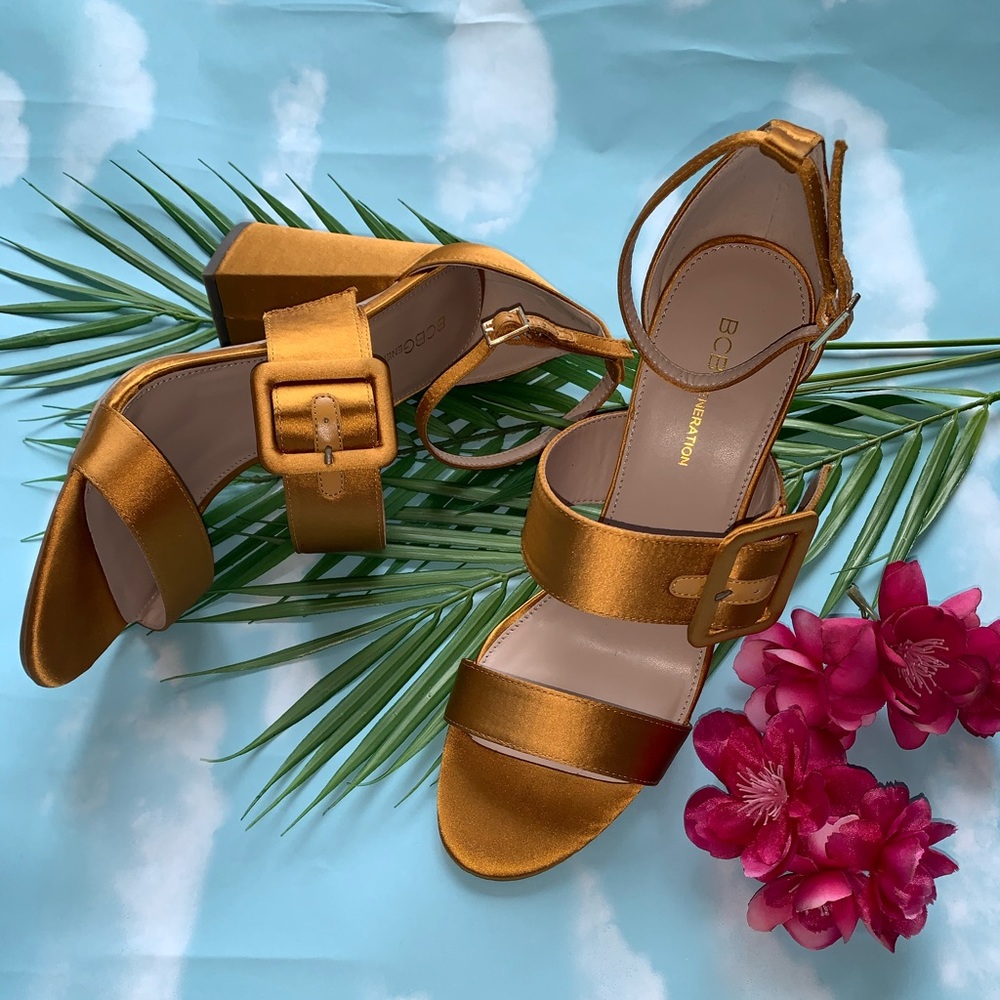 Gold Heel sandals